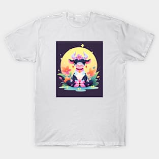 Cute Meditating T-Shirt